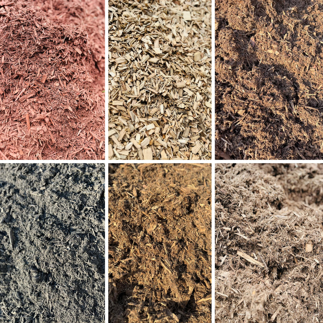 Dyed vs. Natural Mulch