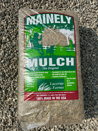 Mainely Mulch Shredded Straw